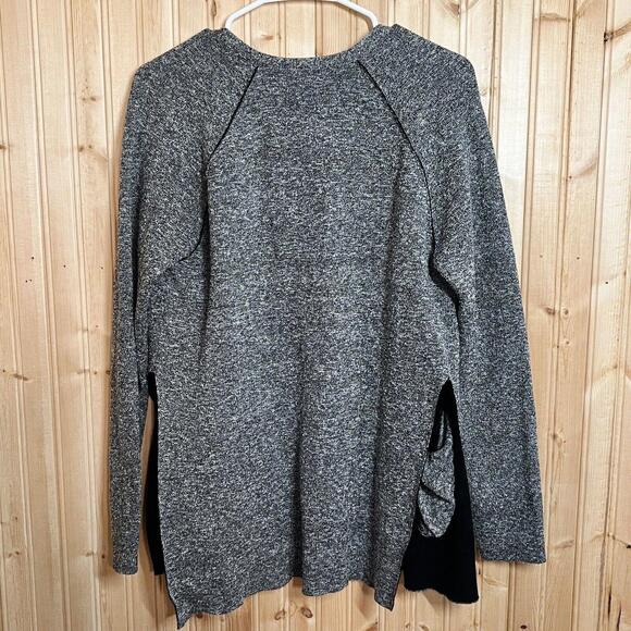 Billy Reid Womens Sz S Beige Open Front Long Sleeve Cardigan Cotton Silk Italy - Picture 7 of 11